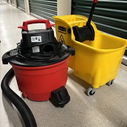 Commercial Mop Set/ Industrial Vacuum 