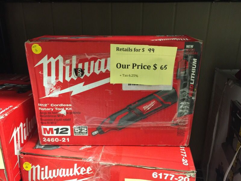 New 12v Milwaukee rotary tool kit Mi3 for Sale in Waltham, MA OfferUp