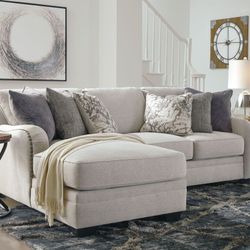 Dellara Chalk 2 Piece Sectional 