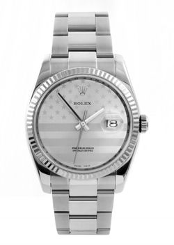 “Stampd” Rolex 1 of 2 limited edition box papers  36mm USA rare Datejust 2006 series fashion culture