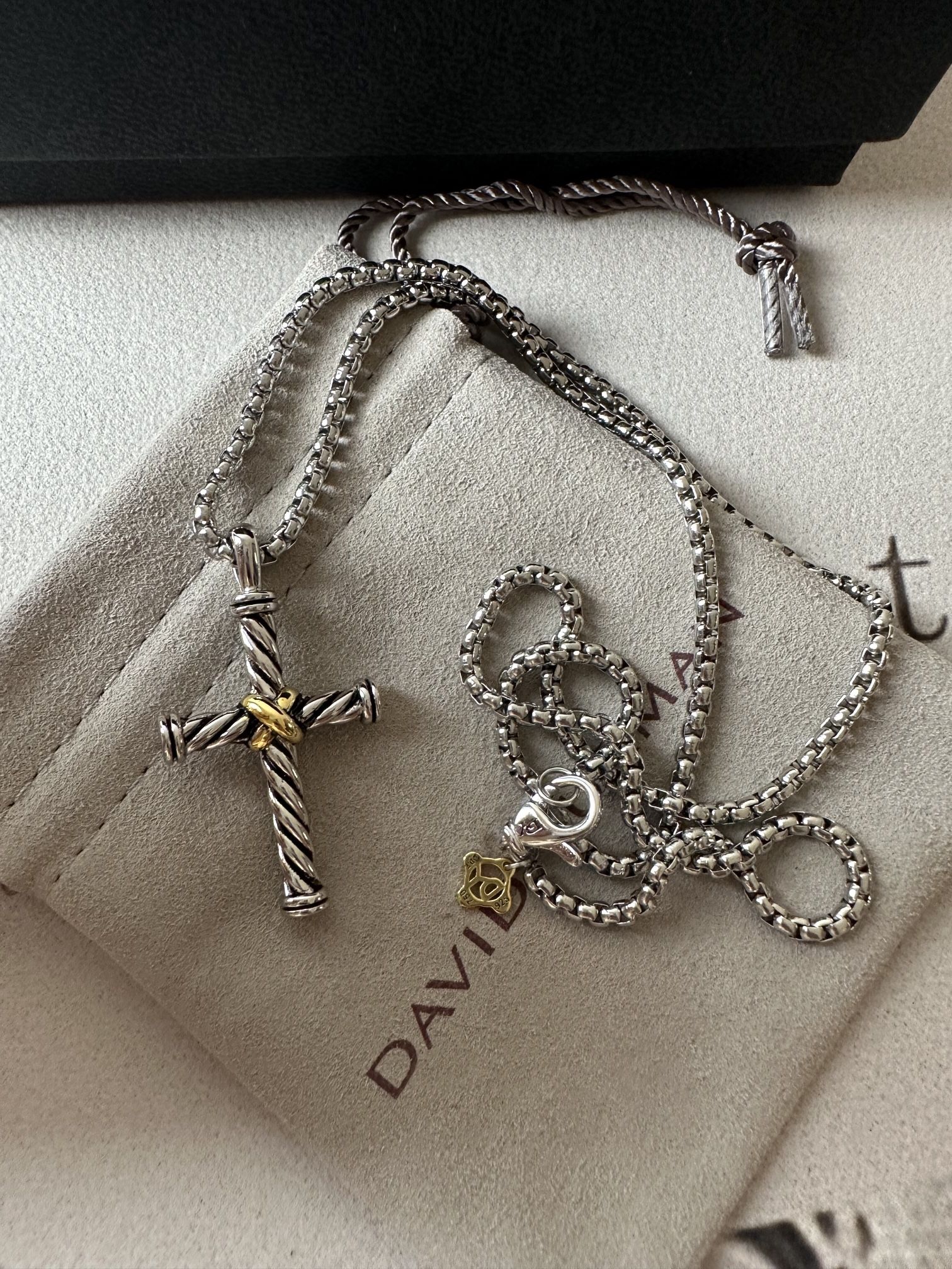 David Yurman Cross Necklace