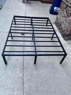 Black Metal Bed Frame Full sizes