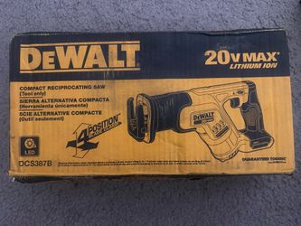 Dewalt Compact Reciprocating Saw (Sawzall)