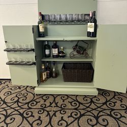 MCM Bar. Storage Cabinet 