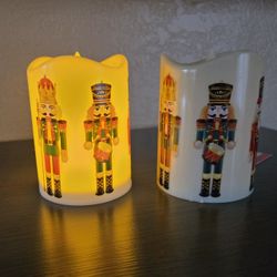 Nutcracker LED Candles 2 For $5