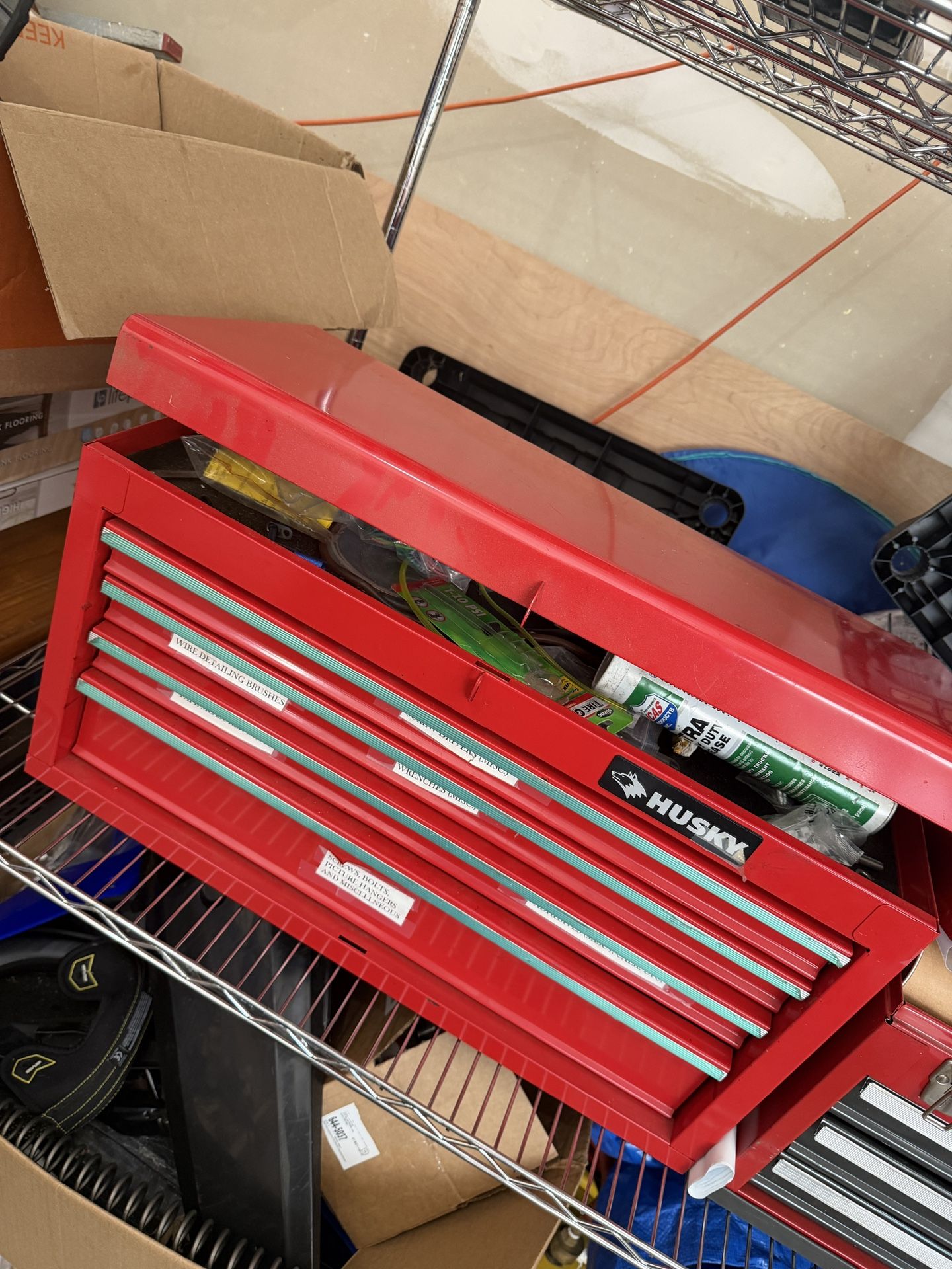 Husky 4 Drawer Tool Box