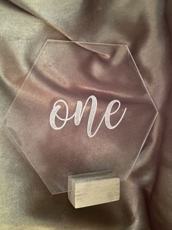 Table Numbers (Good Condition)