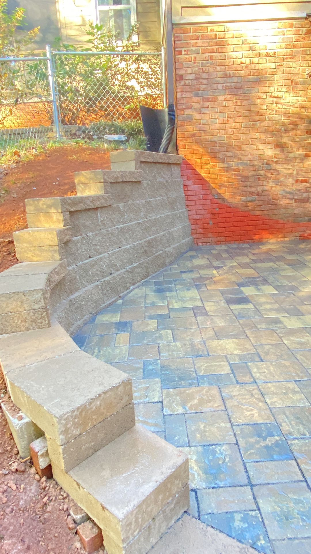 Paver Patios And Retaining Walls