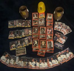 San Diego Padres Vintage Card & Memorabilia Lot – 1980s/90s – $60 OBO