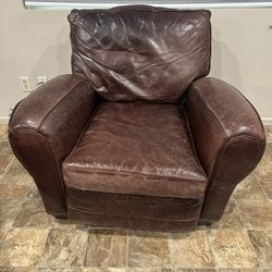 Leather Recliner 