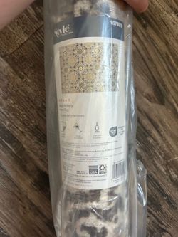 NEW Style Selections Inkpath Ivory Area Rug 4’ x 6’ – Sealed in Plastic – Never Used