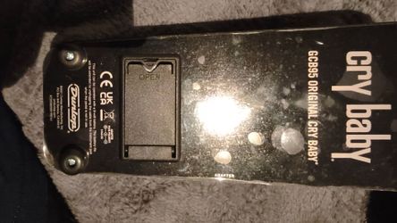 Crybaby wah wah pedal