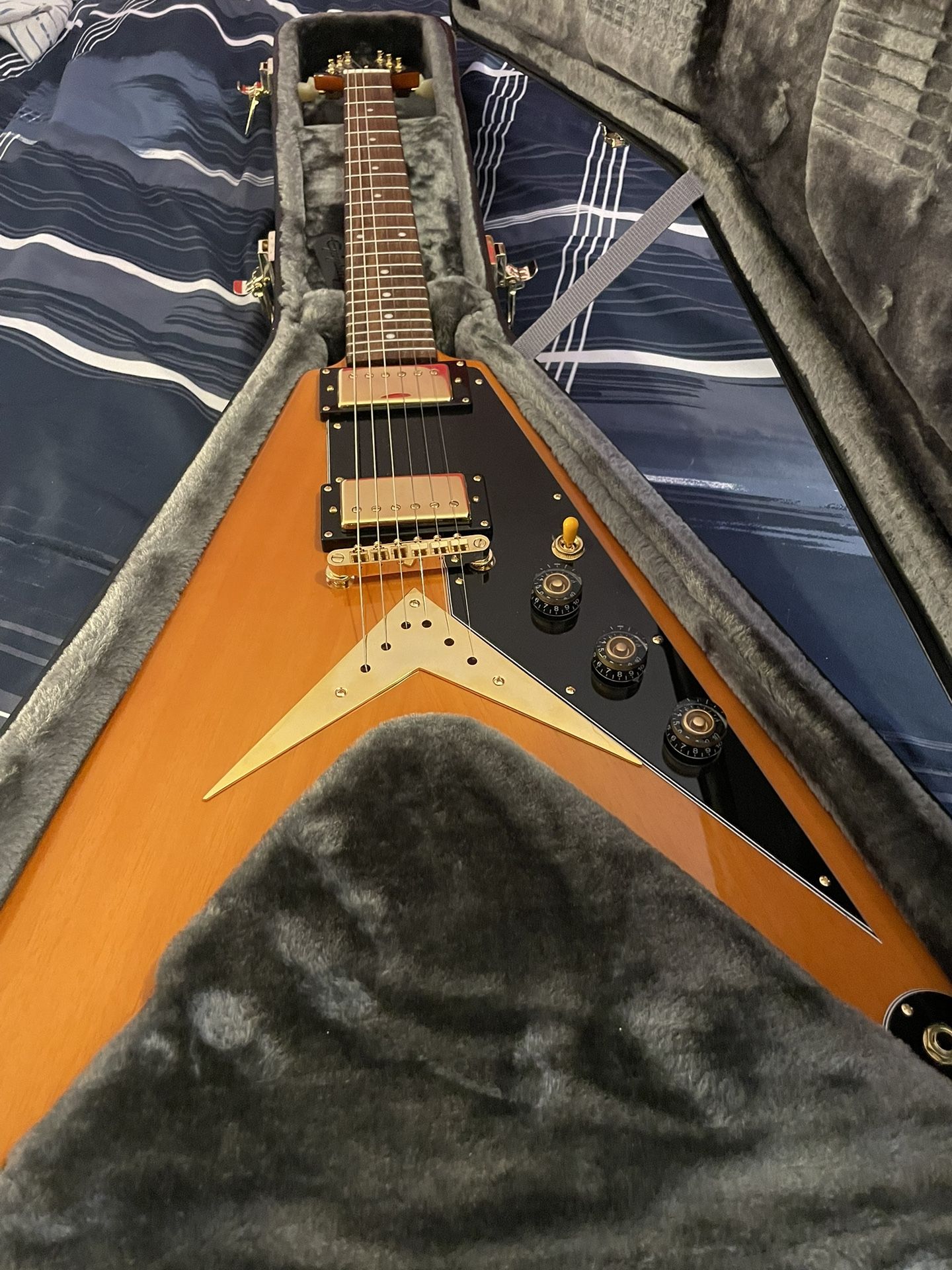 Epiphone 1958 Korina Flying V