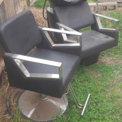 Salon Barber Chair Shampoo Station