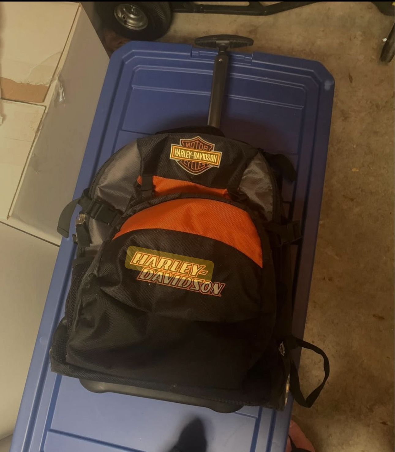 Harley Davidson Rolling Backpack