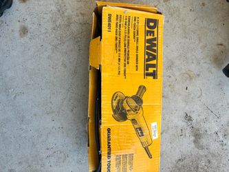 Dewalt grinder