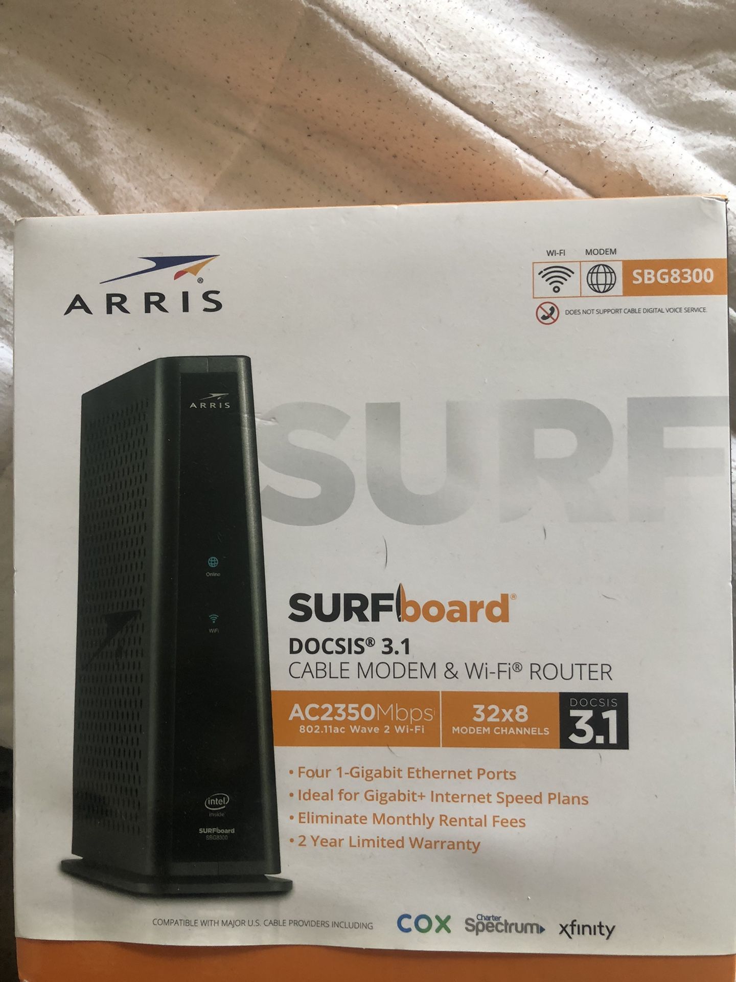 Cable Modem and Dual Band Router