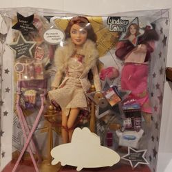 My Scene Goes Hollywood Linsey Lohan Doll Rare 2005! New in Damaged Box Z2