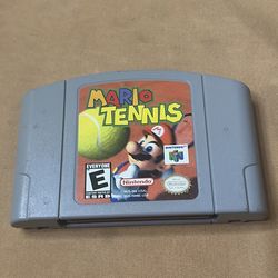 Mario Tennis (Nintendo 64 N64, 2004) - Cartridge Only - Authentic - Tested