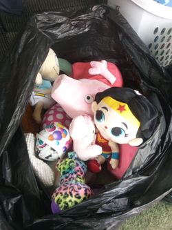 3 bags of plushies $50 for all