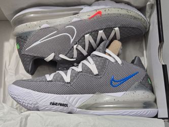 Lebron XVII Low Grey Men's 7 Women's 9