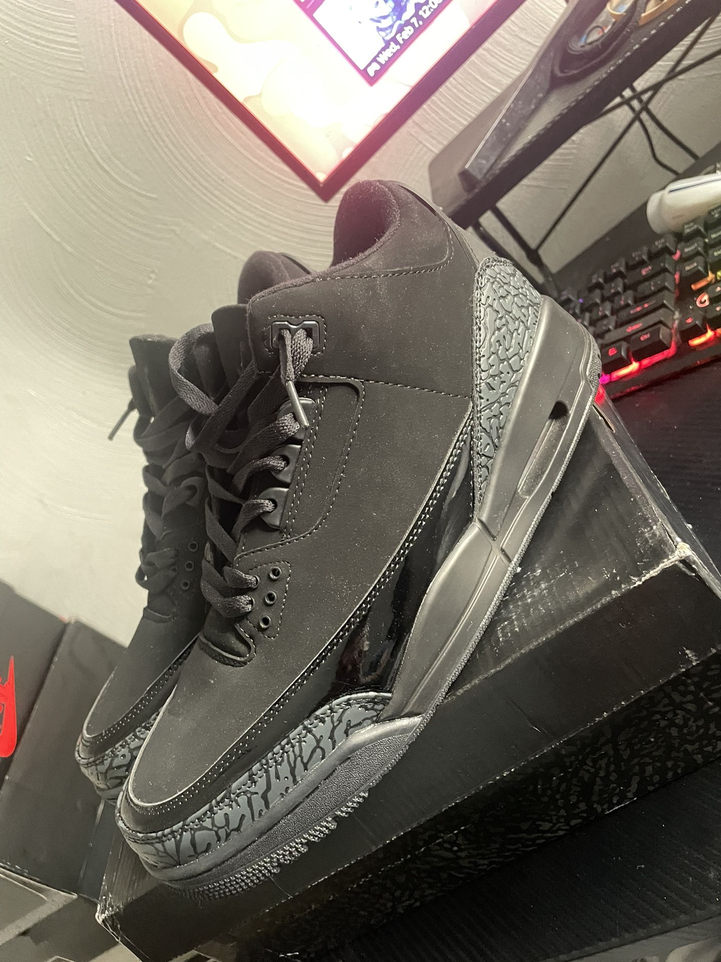 Jordan 3 Black Cat