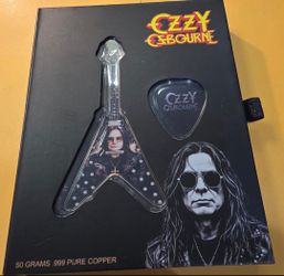 Ozzy Osborne Guitar & Pick Collection Limited Edition