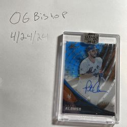 2022 Topps Clearly Auto. Tek On Card Auto