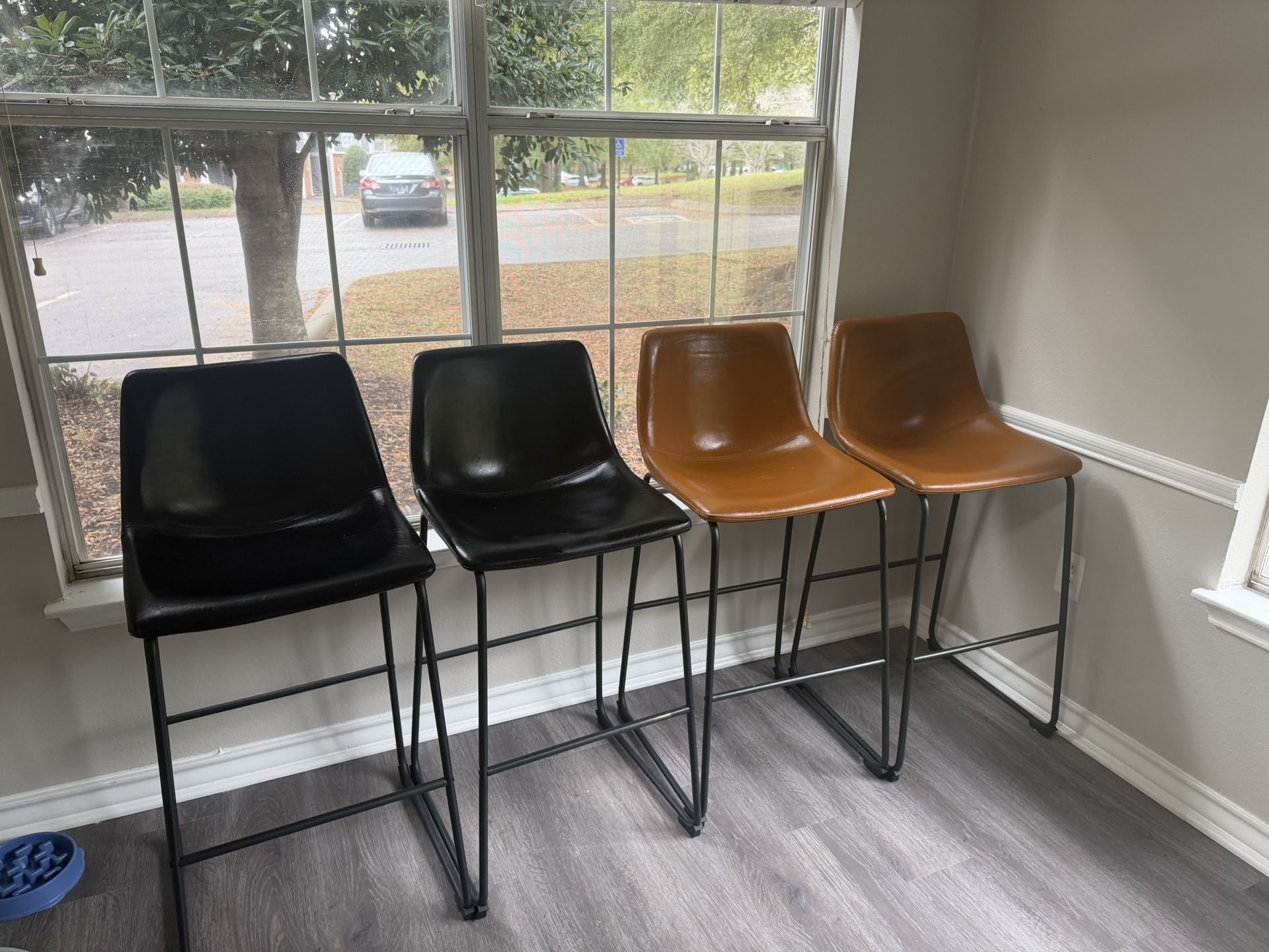 Leather Bar Stools
