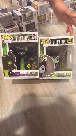 Funko pop villains MALEFICENT (as the Dragon - on throne ) 720-784
