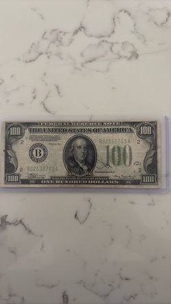1934 Series $100 Federal Reserve Note