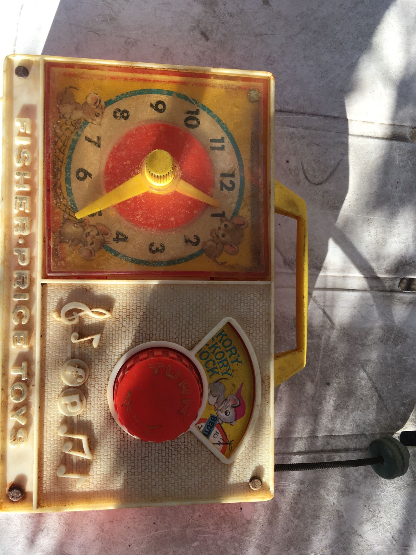 Vintage Fisher-Price Play Musical Clock Only $10 Firm