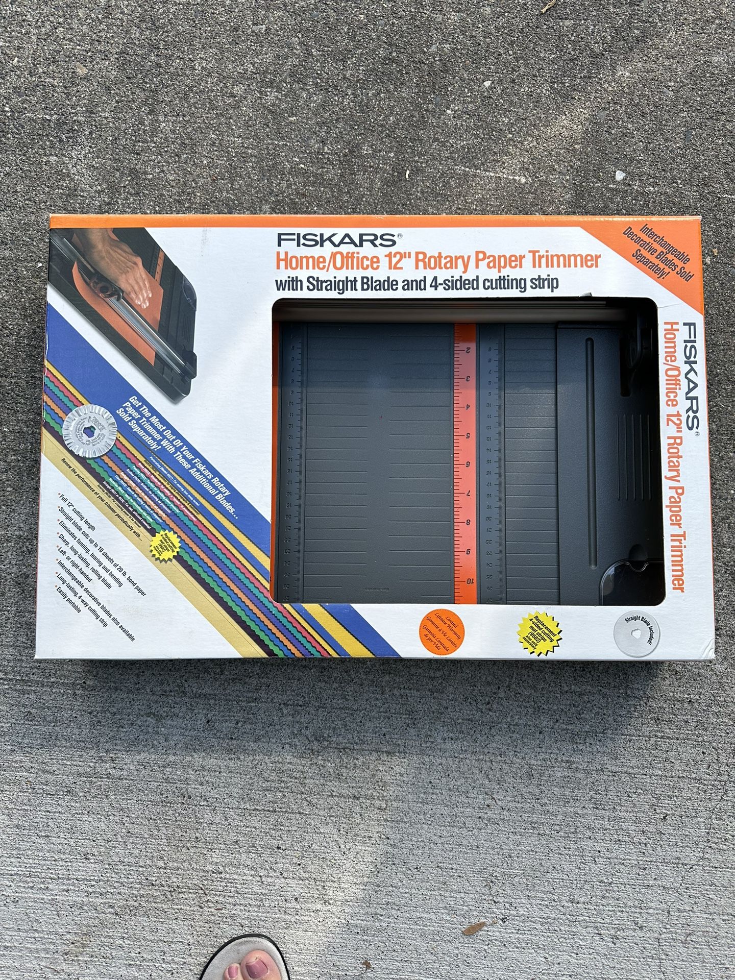 Fiskars Home/Office 12” Rotary Paper Trimmer