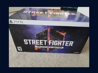 Street Fighter 6 Collectors Edition Ps5 Game New VI