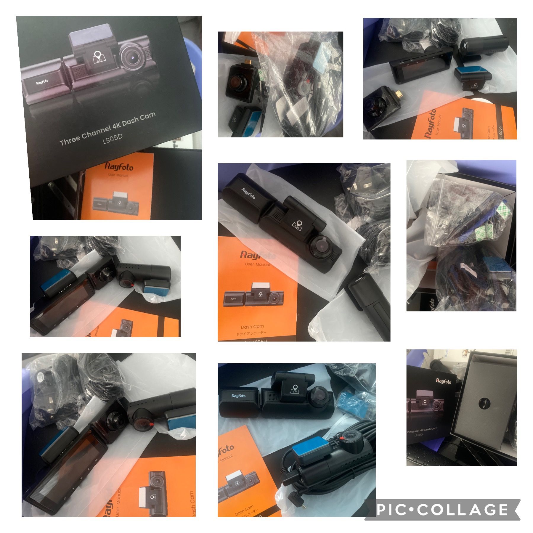 New Dash Cam 4 Way Recording$150