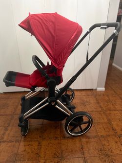 Cybex e-Priam Complete Stroller, Smart Assist Technology, Rocking Mode,