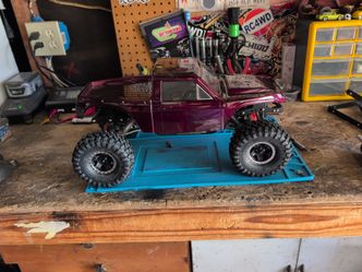 Rc rock crawler first level chassis