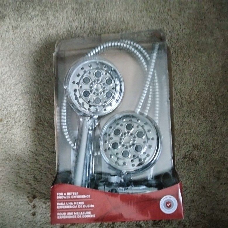 Showerhead and Handheld Shower Combo