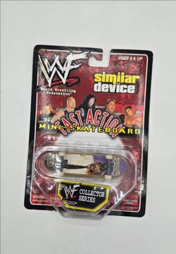 WWF Fast Action Mini Skateboard Collector Series