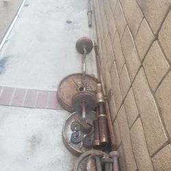 Free Weights Just A Little Rusted!