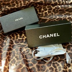 Chanel and Prada Sunglasses Boxes