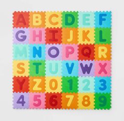 Color for foam interlocking play mats