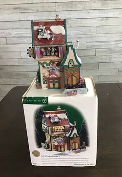 Department 56 North Pole series Jack in the Box Plant No 2