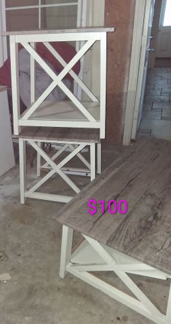 3 piece table set