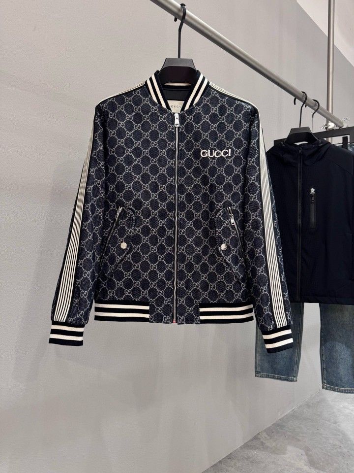 GG men's baseball collar jacket