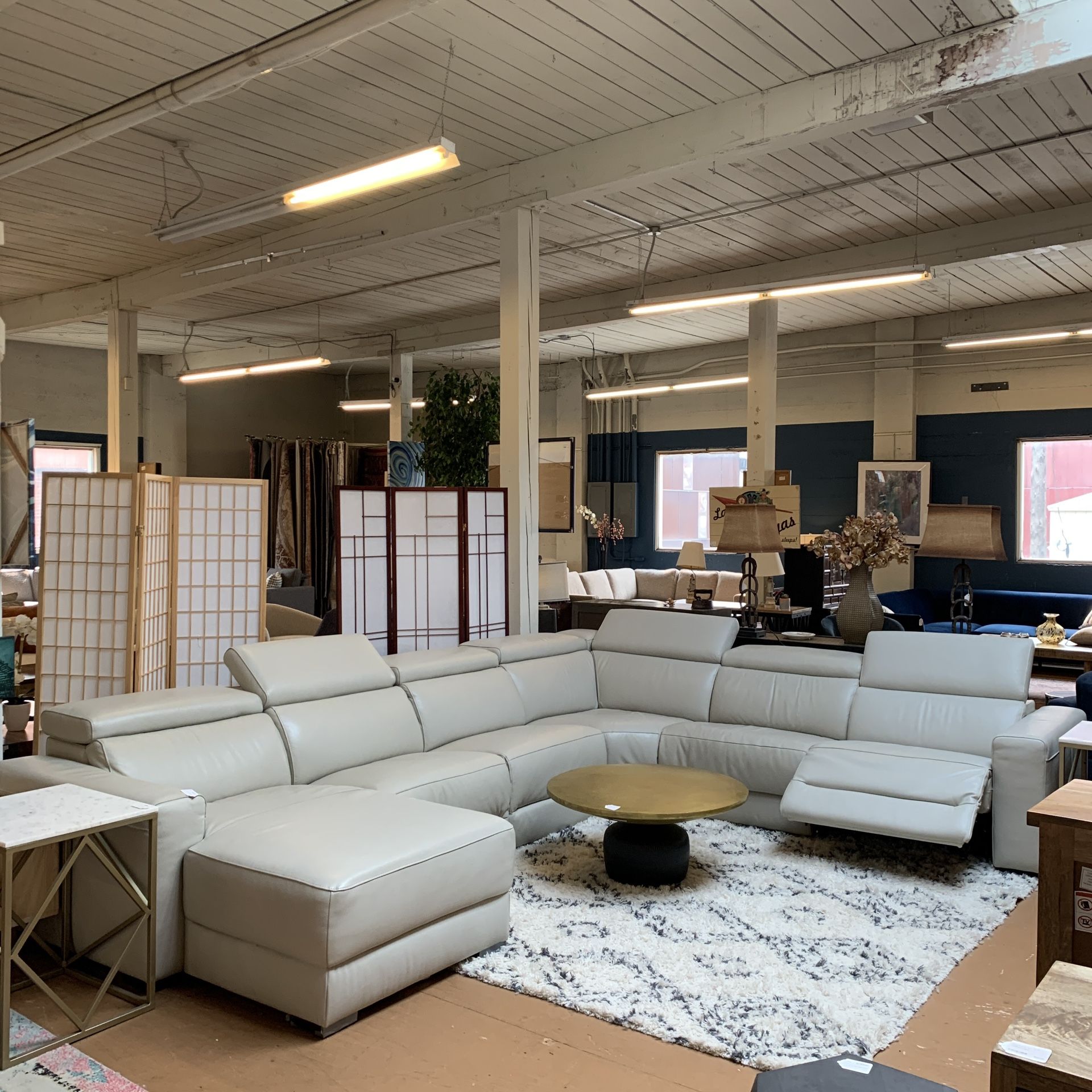 Putty Modular Reclining Power Sectional