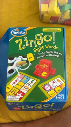 ThinkFun Zingo! Sight Words Game