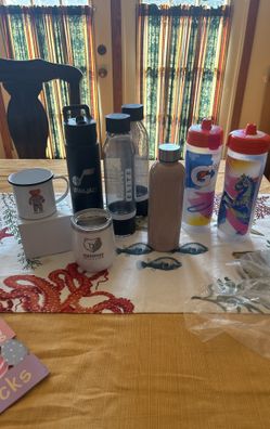 New Various Water Bottles