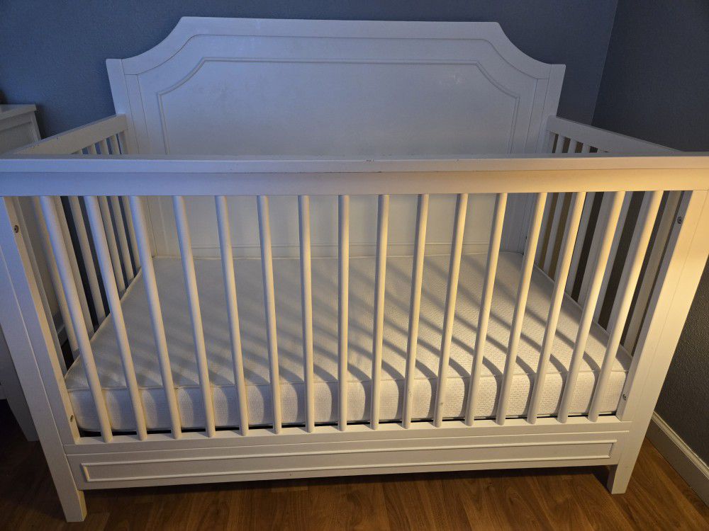 Baby Crib And Matress 