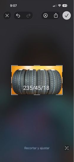 235/45/18 Tires – Set of 4
